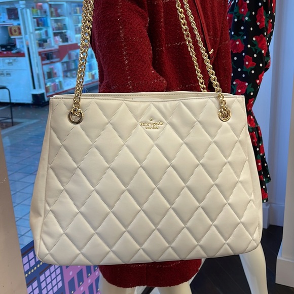 Kate Spade Carey Tote 
COLOR:
Parchment
NWT - Picture 16 of 16